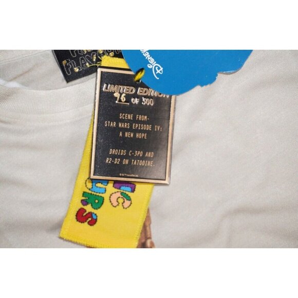 RARE Star Wars Limited Edition C-3PO & R2-D2 T-Shirt | 96/300 | NWT - Picture 15 of 16